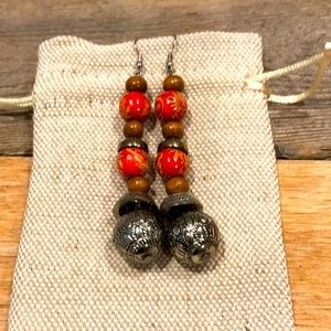 Urban Glitz one of a kind hand crafted earrings